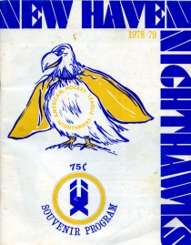New Haven Nighthawks 1978-79 game program