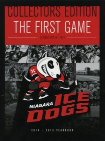 Niagara IceDogs 2014-15 game program