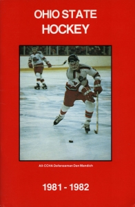 Ohio State University 1981-82 game program
