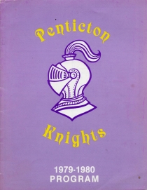 Penticton Knights 1979-80 game program