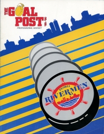 Peoria Rivermen 1989-90 game program