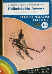 Philadelphia Arrows 1930-31 game program