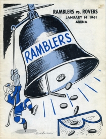 Philadelphia Ramblers 1960-61 game program
