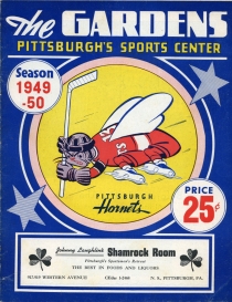 Pittsburgh Hornets 1949-50 game program