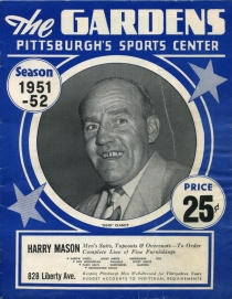 Pittsburgh Hornets 1951-52 game program