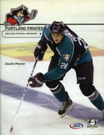 Portland Pirates 2005-06 game program