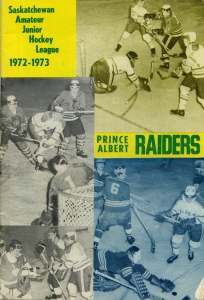Prince Albert Raiders 1972-73 game program