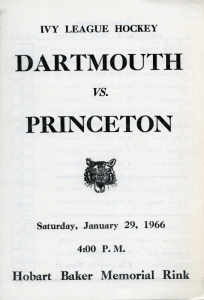 Princeton University 1965-66 game program