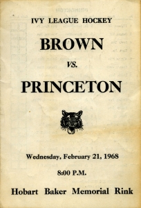Princeton University 1967-68 game program
