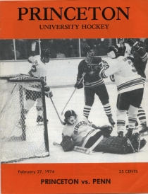 Princeton University 1973-74 game program