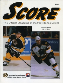 Providence Bruins 1996-97 game program