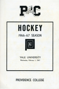 Providence College 1966-67 game program