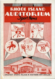 Providence Reds 1932-33 game program