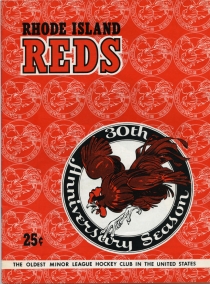 Providence Reds 1956-57 game program