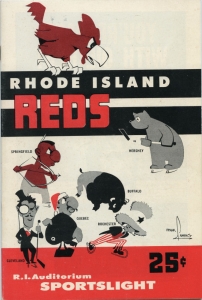 Providence Reds 1959-60 game program