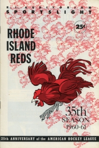 Providence Reds 1960-61 game program