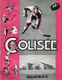 Quebec Aces 1951-52 game program