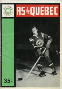 Quebec Aces 1963-64 game program