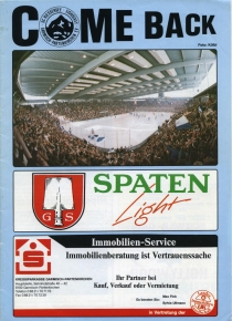 Riessersee SC 1989-90 game program