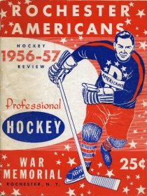 Rochester Americans 1956-57 game program