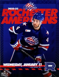 Rochester Americans 2022-23 game program