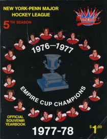 Rochester Monarchs 1977-78 game program
