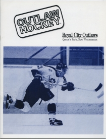 Royal City Outlaws 1995-96 game program