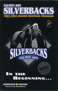 Salmon Arm Silverbacks 2001-02 game program