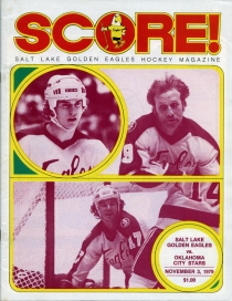 Salt Lake Golden Eagles 1979-80 game program