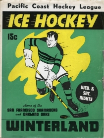 San Francisco Shamrocks 1944-45 game program