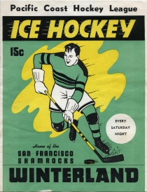 San Francisco Shamrocks 1945-46 game program