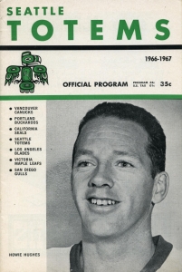 Seattle Totems 1966-67 game program