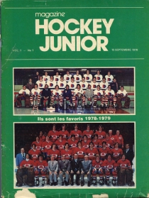 Sherbrooke Castors 1978-79 game program