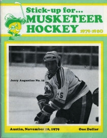 Sioux City Musketeers 1979-80 game program