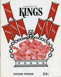 Springfield Kings 1967-68 game program