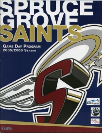 Spruce Grove Saints 2005-06 game program