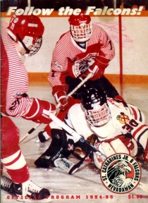 St. Catharines Falcons 1994-95 game program