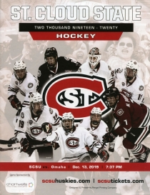 St. Cloud State 2019-20 game program