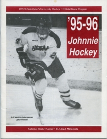 St. John's University (MN) 1995-96 game program