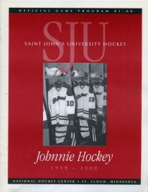 St. John's University (MN) 1999-00 game program