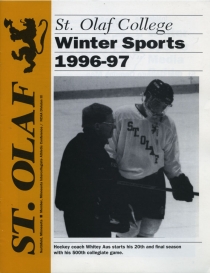 St. Olaf College 1996-97 game program