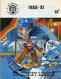 St. Paul Vulcans 1980-81 game program