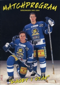 Sundsvall IF 2003-04 game program