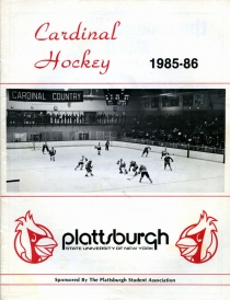 SUNY-Plattsburgh 1985-86 game program