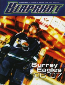 Surrey Eagles 2006-07 game program