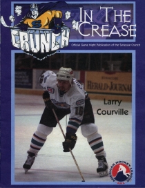 Syracuse Crunch 1996-97 game program