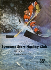 Syracuse Stars 1967-68 game program