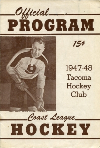Tacoma Rockets 1947-48 game program