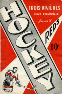 Trois-Rivieres Reds 1952-53 game program