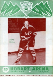 Troy Bruins 1956-57 game program
